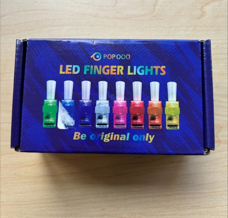 Projecting LED Finger Light Toys Recalled Due to Risk of Serious Injury Death from Battery Ingestion; Violate Mandatory Standard for Toys; Sold on Amazon by POPOOO