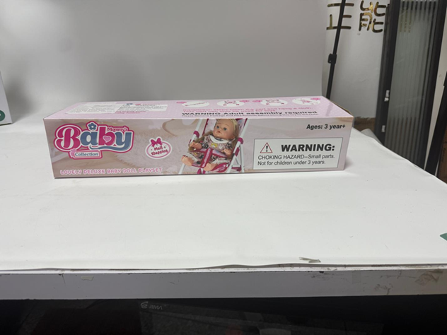 Recalled Baby Doll Playset package - side
