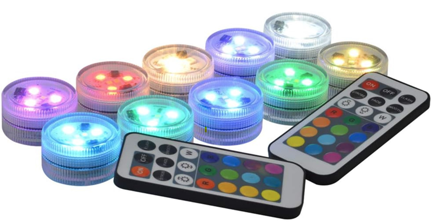 Kitosun Submersible LED Lights Recalled Due to Risk of Serious Injury or Death from Battery Ingestion; Violates Mandatory Standard for Consumer Products with Coin Batteries