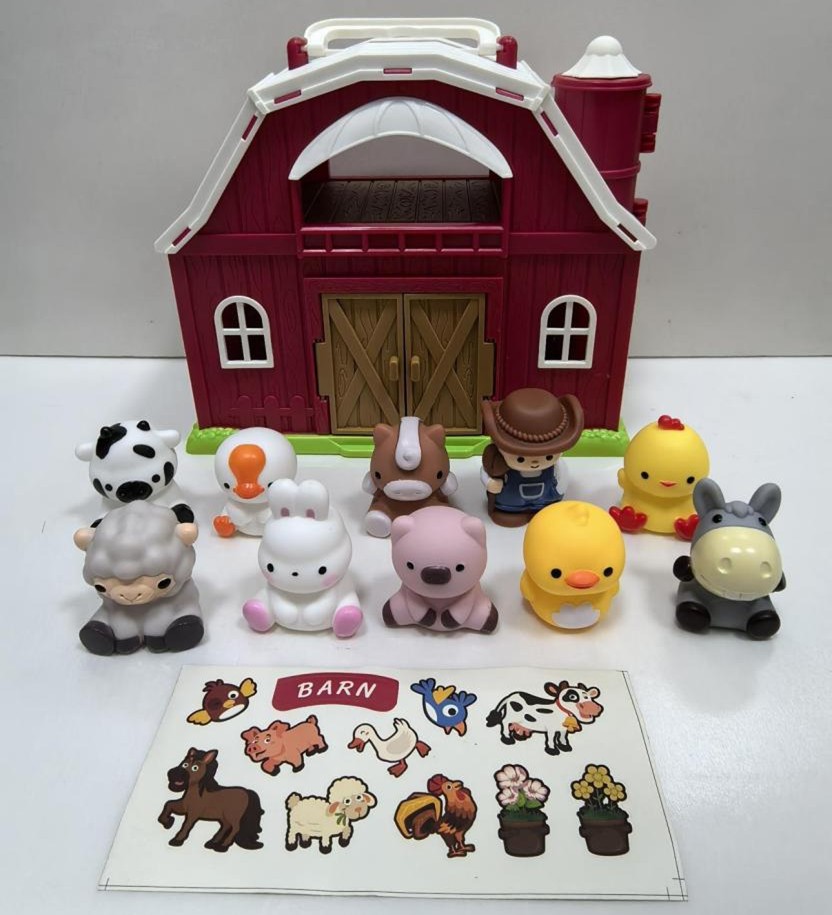 KMUYSL Big Red Barn Farm Animal Playsets Recalled Due to Risk of Serious Injury or Death from Choking; Violates Small Parts Ban; Sold on Amazon by MISSJUNE