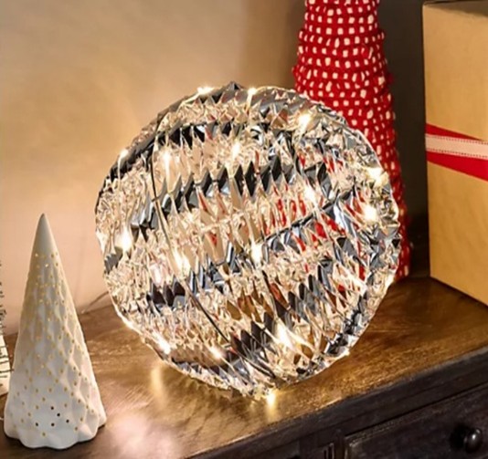 Bethlehem Lights Recalls Bethlehem Lights 10-inch Illuminated Ribbon Spheres Due to Risk of Serious Injury or Death from Fire Hazard; Sold by QVC