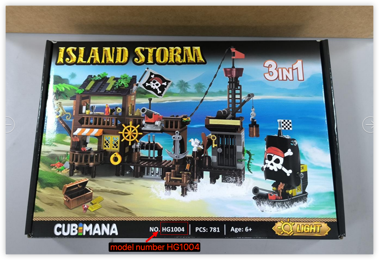 Cubimana Island Storm 3 In 1 Building Sets Recalled Due to Risk of Serious Injury or Death from Battery Ingestion; Violates Mandatory Standard for Toys; Sold on Amazon by RBS Toys