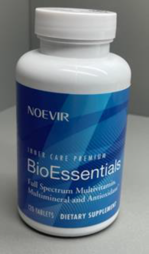 Recalled Noevir Inner Care Premium BioEssentials (120ct) - front