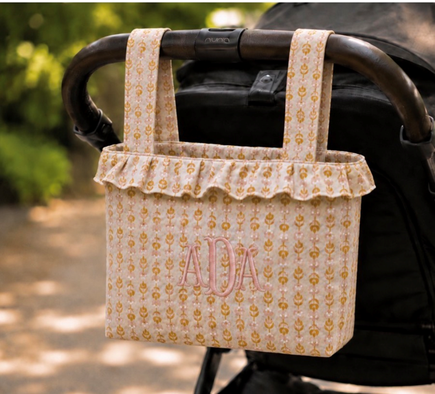 Recalled floral print stroller bag