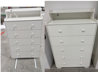 Furnulem 5-Drawer Dressers Recalled Due to Risk of Serious Injury or Death from Tip-Over and Entrapment; Violates Mandatory Standard for Clothing Storage Units
