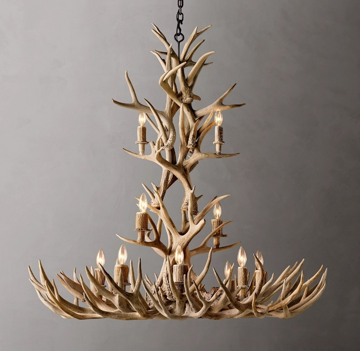 RH Recalls Natural Antler Chandeliers Due to Impact Hazard