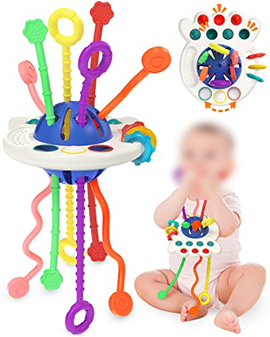 Yetonamr Pull String Teething Toys Recalled Due to Risk of Serious Injury or Death from Choking; Violate Mandatory Standard for Toys; Sold on Amazon by Longyanguiheng