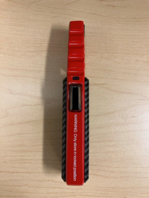 Recalled lighter warning label 