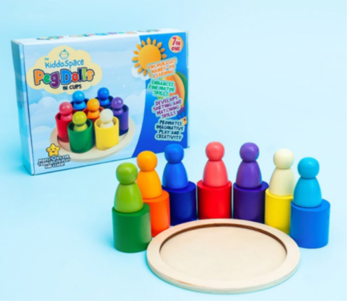 TheKiddoSpace Recalls Peg Doll Children's Toys Due to Risk of Serious Injury or Death from Choking Hazard; Violate Small Parts Ban