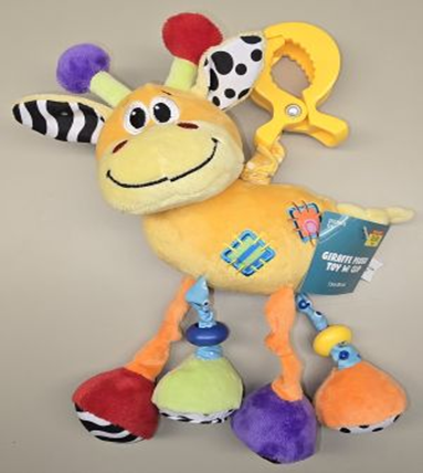 Hobby Lobby Recalls Giraffe and Llama Plush Toys with Clips Due to Choking Hazard