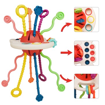 Tiyol Pull String Teething Toys Recalled Due to Risk of Serious Injury or Death from Choking; Violates Mandatory Standard for Toys; Sold on Amazon by ZW Creations