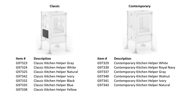 Guidecraft Children's Standing Towers Recalled Due to Risk of Serious Injury from Fall Hazard