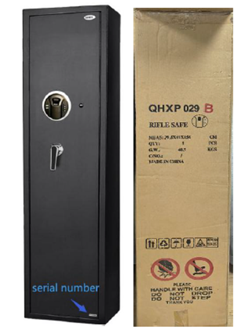 Biometric Gun Safes Recalled Due to Serious Injury Hazard and Risk of Death; Sold Exclusively on Amazon.com by BBRKIN