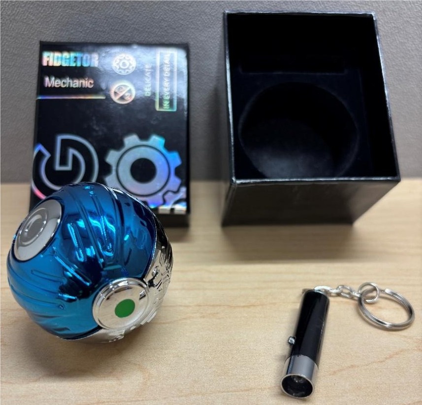Luminous Fidget Spinner Balls Recalled Due to Risk of Serious Injury or Death from Battery Ingestion; Violates Mandatory Standard for Toys; Sold on Amazon by Anzmtosn