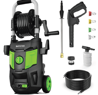 Pressure Washers Recalled Due to Serious Risk of Injury or Death from Shock and Electrocution Hazards; Imported by BAYOTAK USA