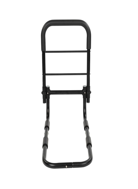 Health Bed Rail Model LVA3031BLK (back view)